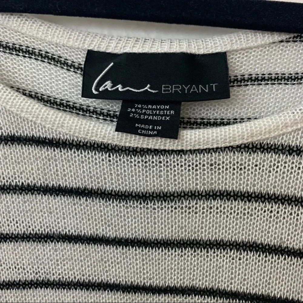 Lane Bryant stripped top - Picture 3 of 7